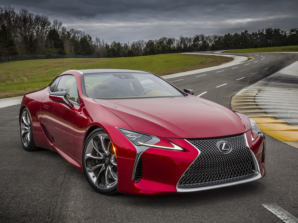 2017 Lexus LC 500 revealed in Detroit