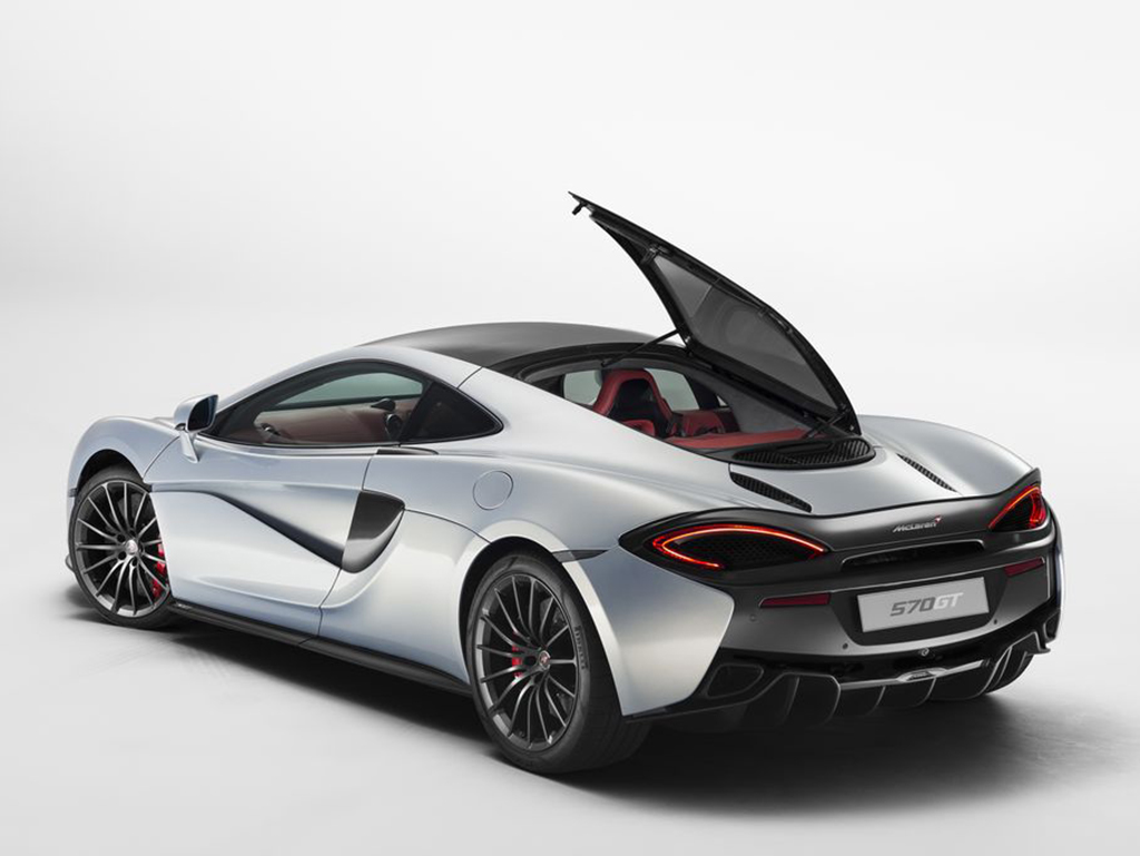 McLaren 570GT Grand Tourer debuts as softer 570S cousin