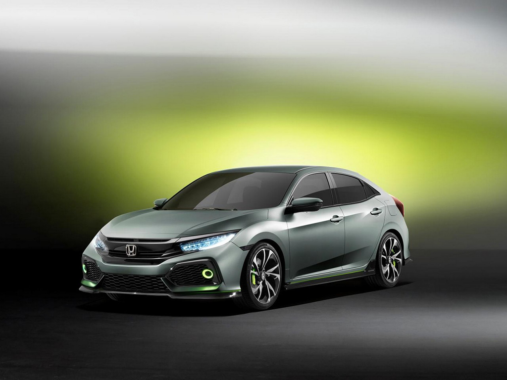 2017 Honda Civic hatchback prototype debuts in Geneva