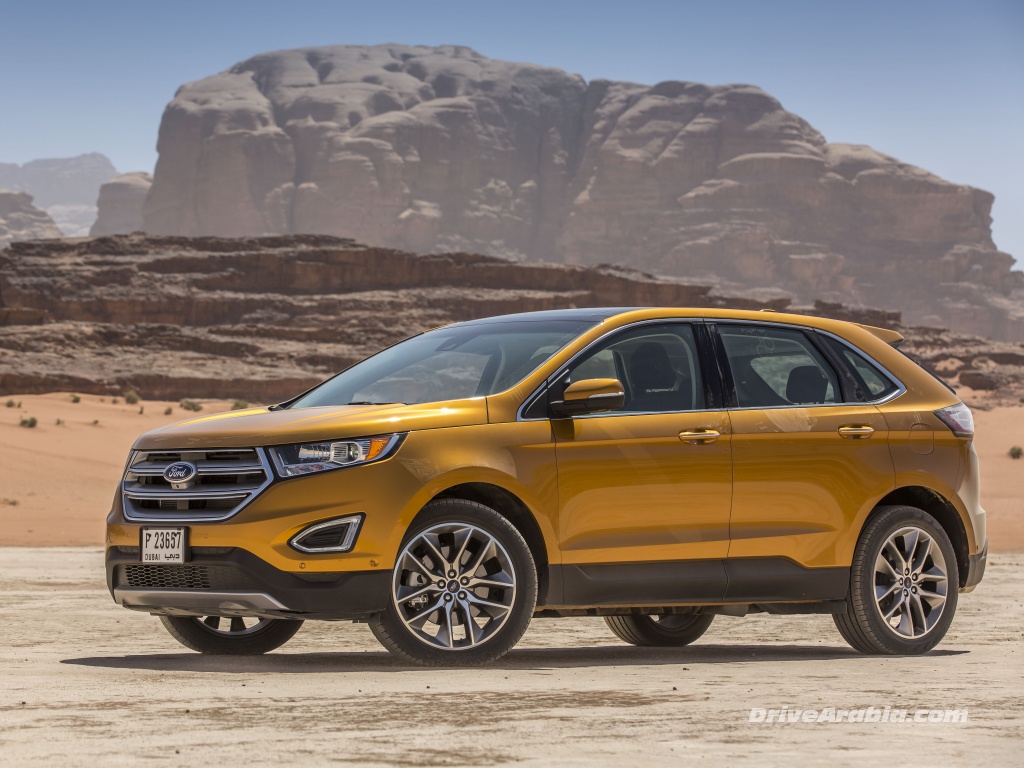 First drive: 2016 Ford Edge in Jordan