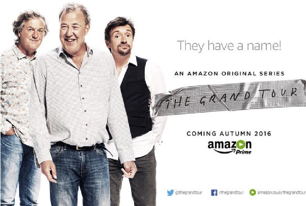 "ذي جراند تور" The Grand Tour الاسم الجديد للبرنامج المنافس لتوب جير Top Gear