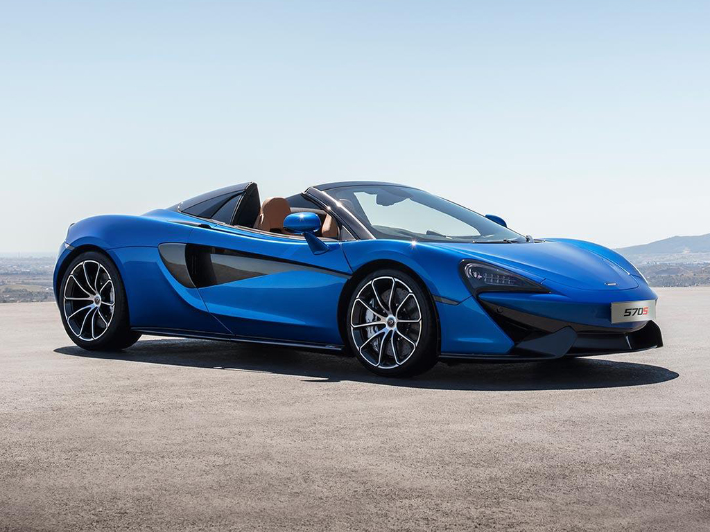 McLaren 570S Spider drops its top