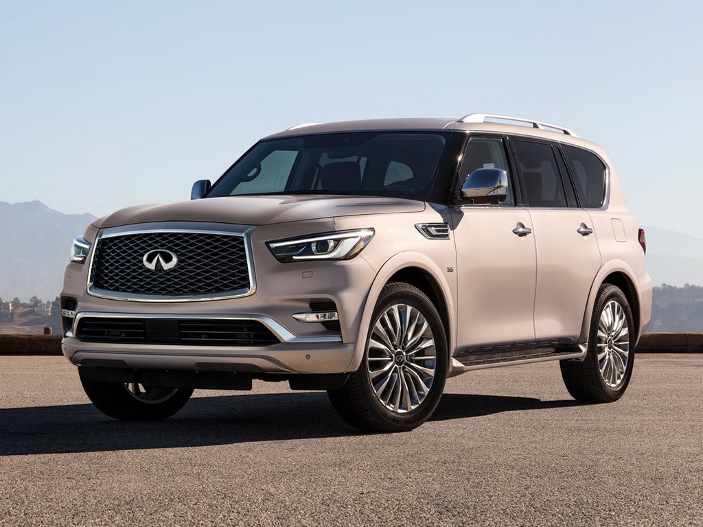 2018 Infiniti QX80 facelift debuts globally at 2017 Dubai Motor Show