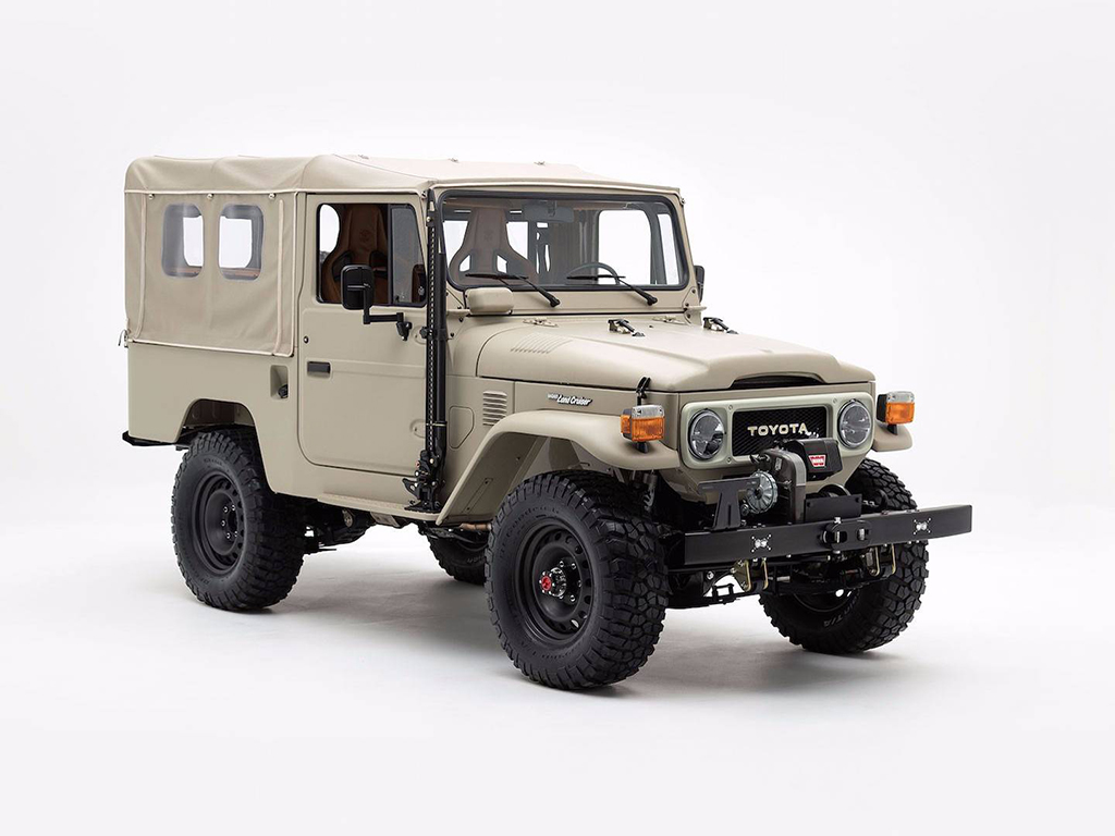 Classic Toyota FJ43 Land Cruiser revamped by The FJ Company