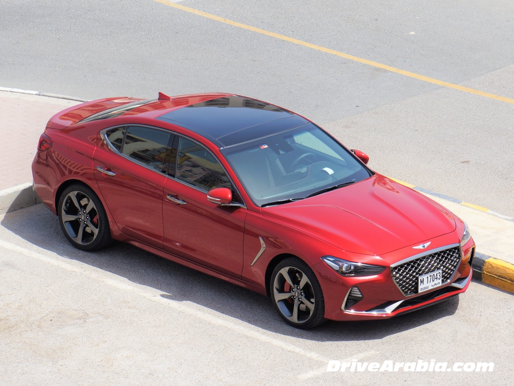 So we got a 2018 Genesis G70 3.3T