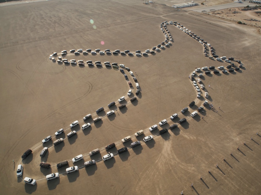 2019 Nissan Patrol used in Guinness World Record for 'Largest Synchronised Car Dance'