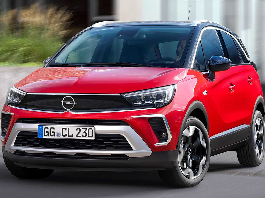 2021 Opel Crossland gets facelift in Europe