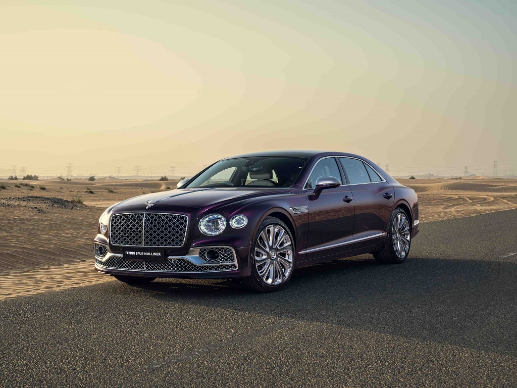 عرض بنتلي Flying Spur Mulliner للمرّة الأولى في المنطقة خلال ’معرض دبي الدولي للسيارات