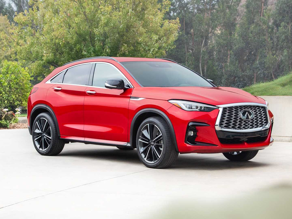 2023 Infiniti QX55 updated with more standard equipment