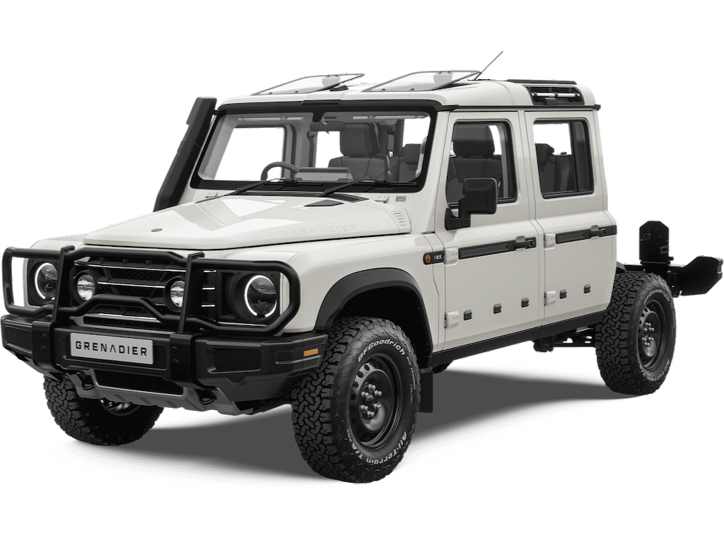 شركة INEOS AUTOMOTIVE تطلق سيارتها الجديدة  GRENADIER QUARTERMASTER CHASSIS CAB